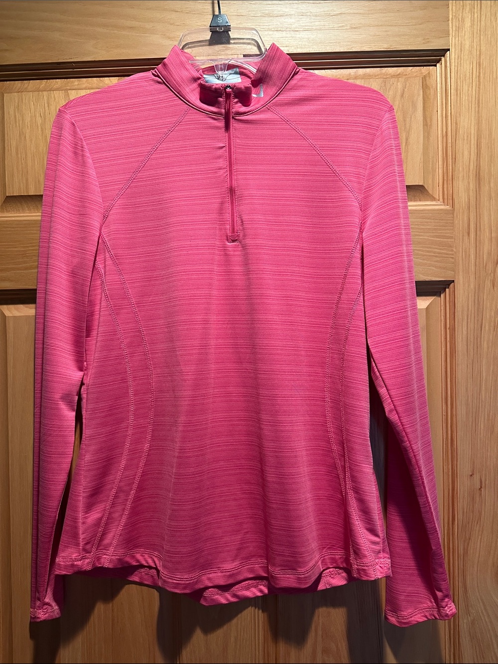 Callaway Women's Pink Long-Sleeve Half-Zip Pullover